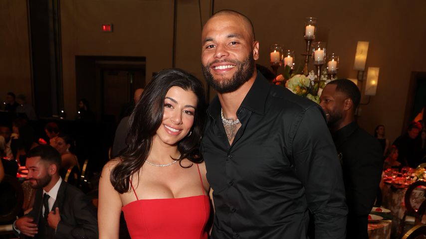 NFL-Star Dak Prescott und seine Verlobte erwarten ein Baby