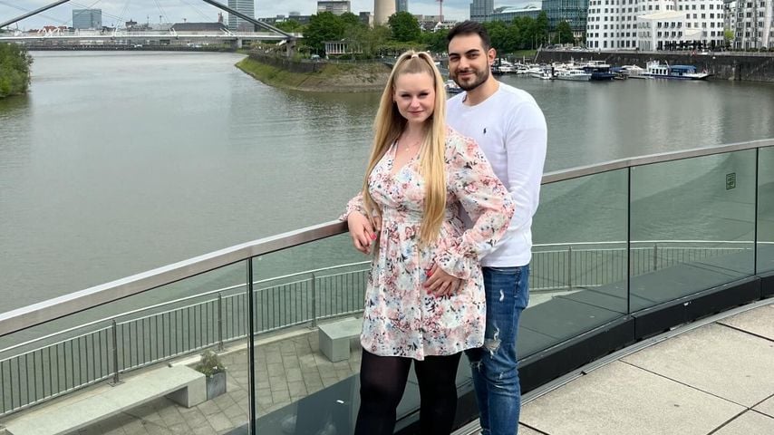 Sarah-Jane Wollny und ihr Freund Tinush, Mai 2024