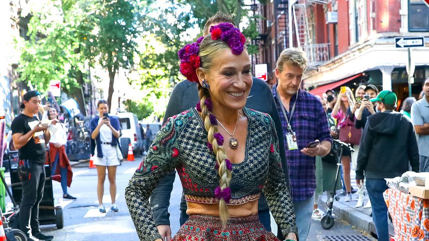 Sarah Jessica Parker am Set von "And Just Like That"