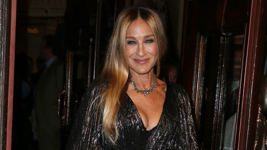 Fashion-Fail? Sarah Jessica Parker in Strümpfen und Pumps