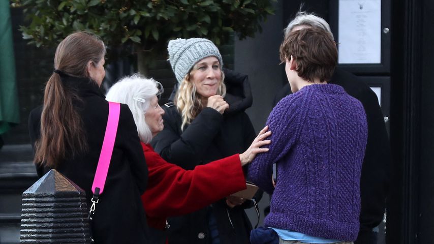 Sarah Jessica Parker mit ihrem Sohn James