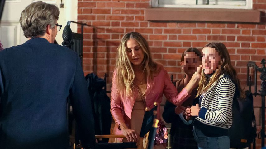 Sarah Jessica Parker mit ihren Töchtern, Oktober 2021