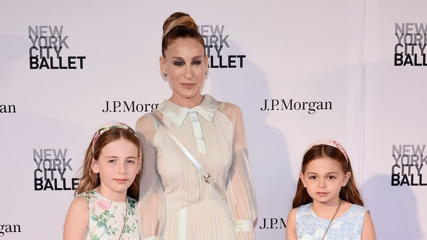 Sarah Jessica Parker mit Marion Loretta Elwell Broderick und Tabitha Hodge Broderick bei der New York City Ballet Spring Gala 2018