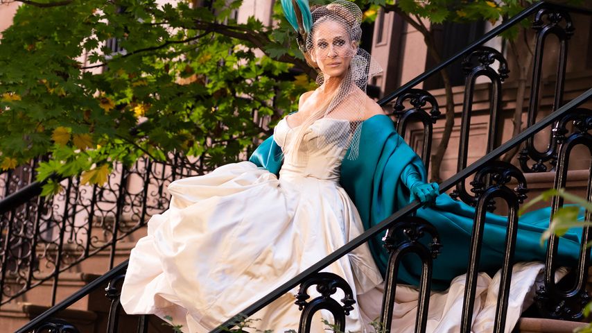 Sarah Jessica Parker am "And Just Like That"-Set