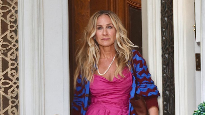 Sarah Jessica Parker am Set von "And Just Like That", August 2024