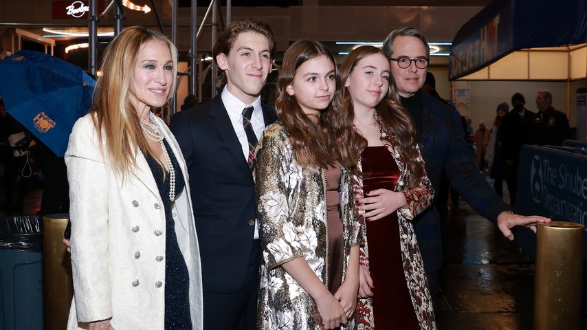 Sarah Jessica Parker mit ihrer Familie bei der "Some Like It Hot"-Premiere in New York