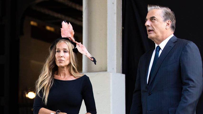 Sarah Jessica Parker und Chris Noth, 2021 in New York