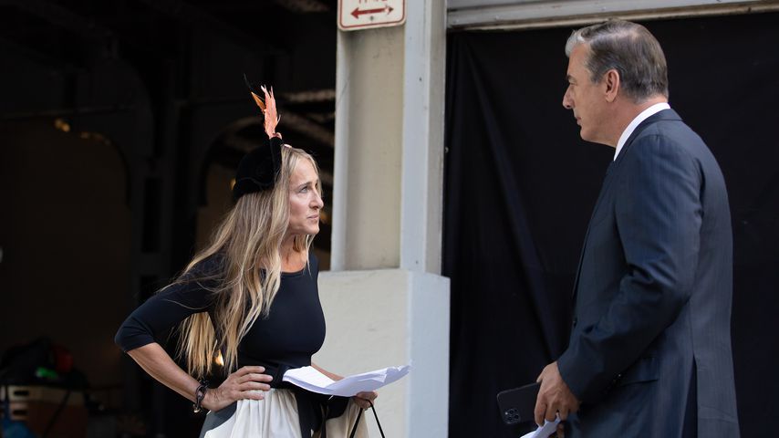Sarah Jessica Parker und Chris Noth, 2021 in New York