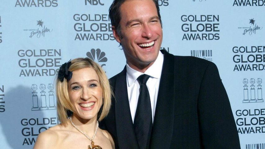 Sarah Jessica Parker und John Corbett im Januar 2002 in Beverly Hills