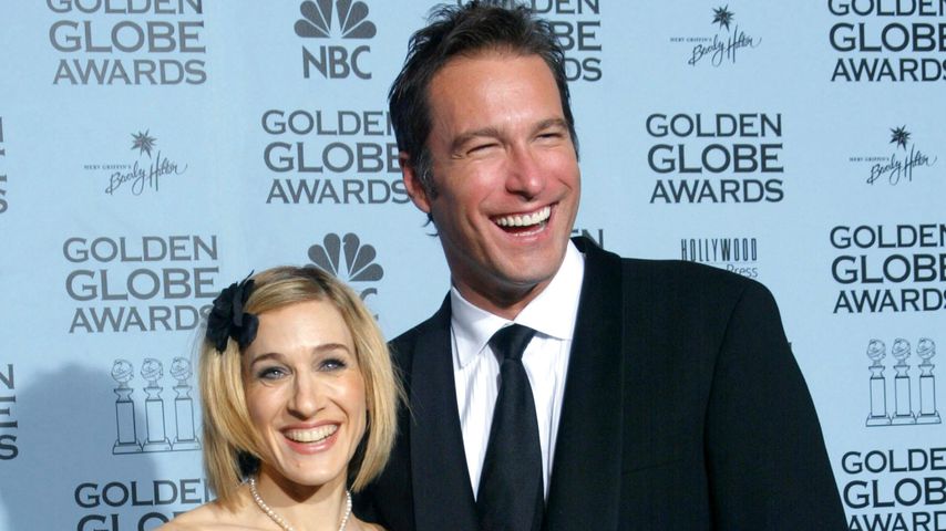 Sarah Jessica Parker und John Corbett im Januar 2002 in Beverly Hills