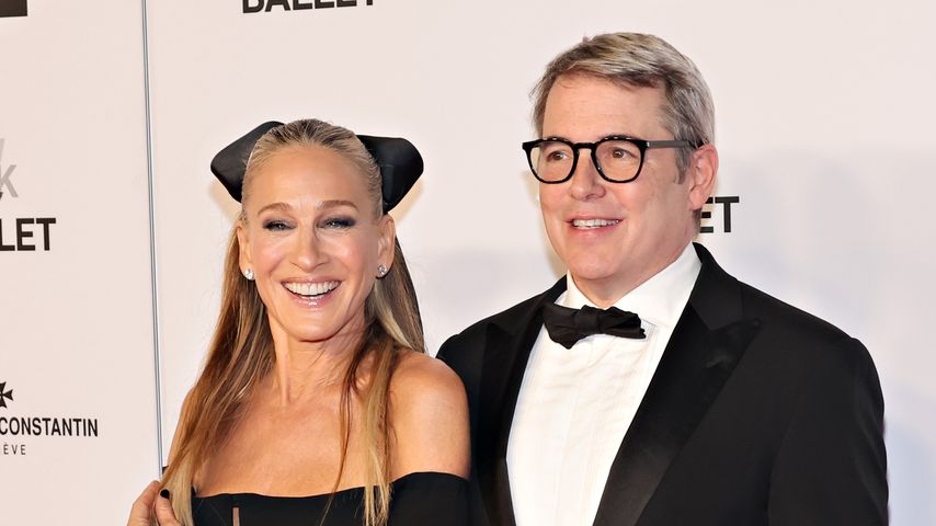 Süßer Auftritt: Sarah Jessica Parker und Matthew strahlen