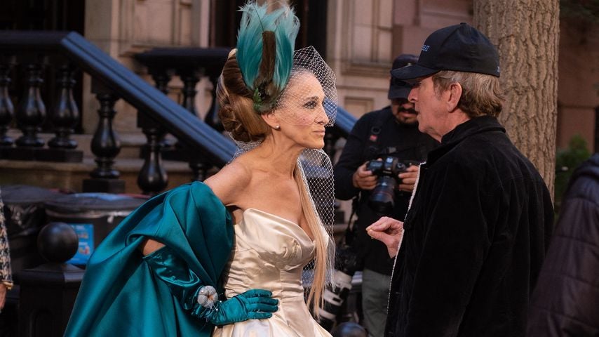 Sarah Jessica Parker mit dem "And Just Like That"-Regisseur Michael Patrick King