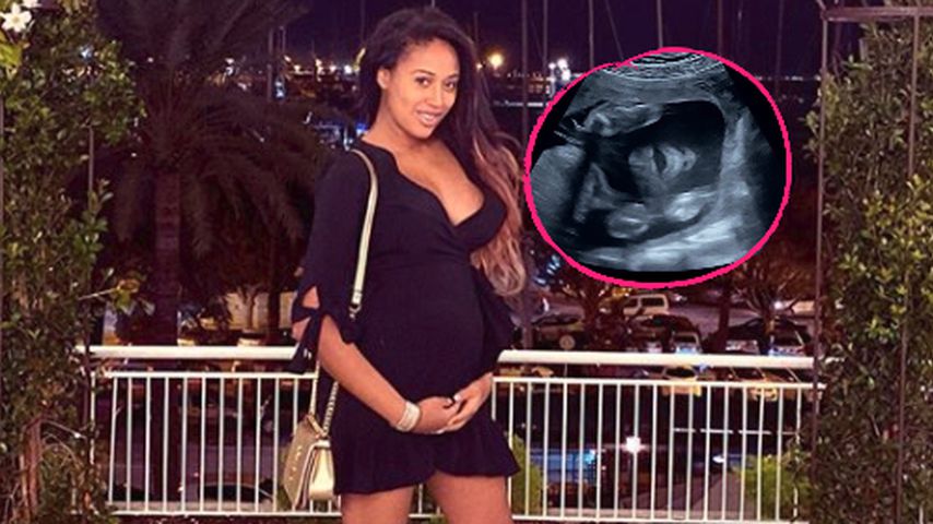 Da ist das Näschen: Schwangere Sarah Joelle gibt Baby-Update