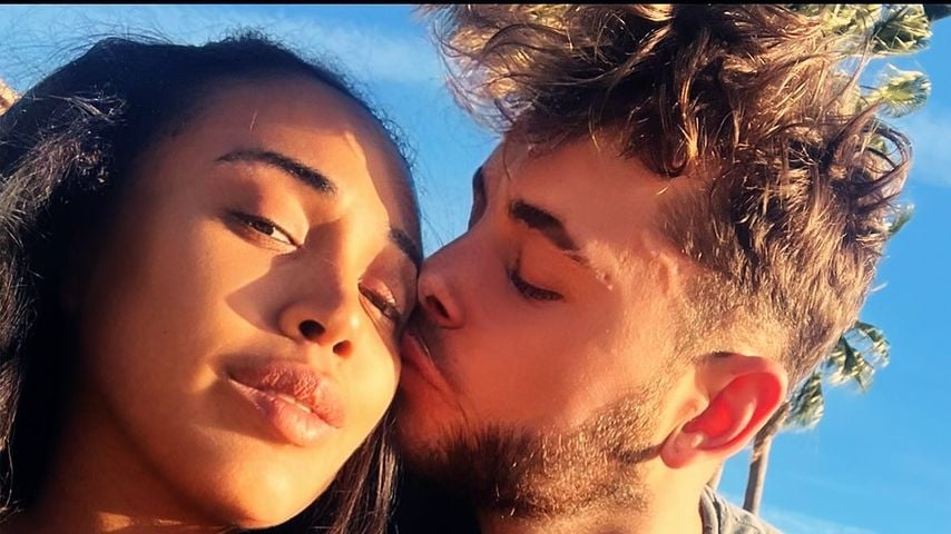 Sarah Joelle Jahnel und ihr Freund, 2025