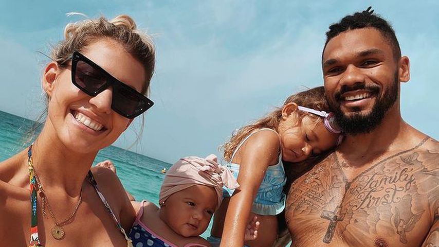 Sarah, Kyla, Mia und Dominic Harrison