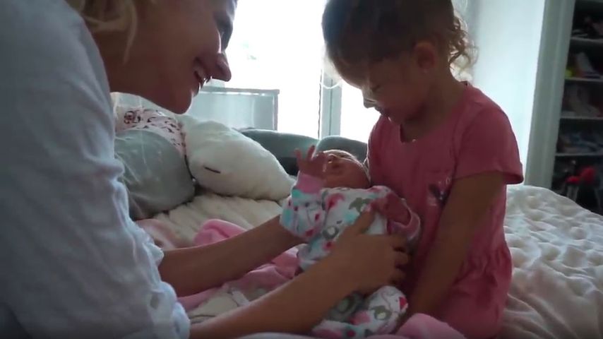 Sarah, Kyla und Mia Rose Harrison