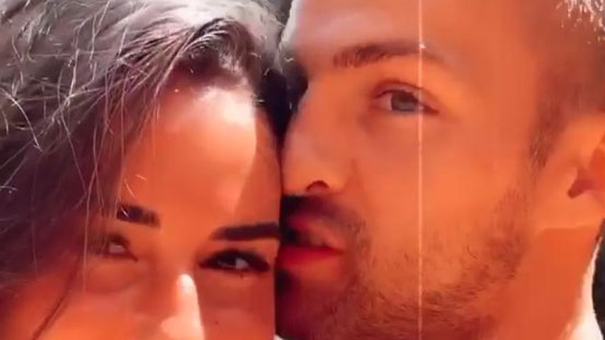 Sarah Lombardi und Julian Büscher im Juli 2020 in Portugal