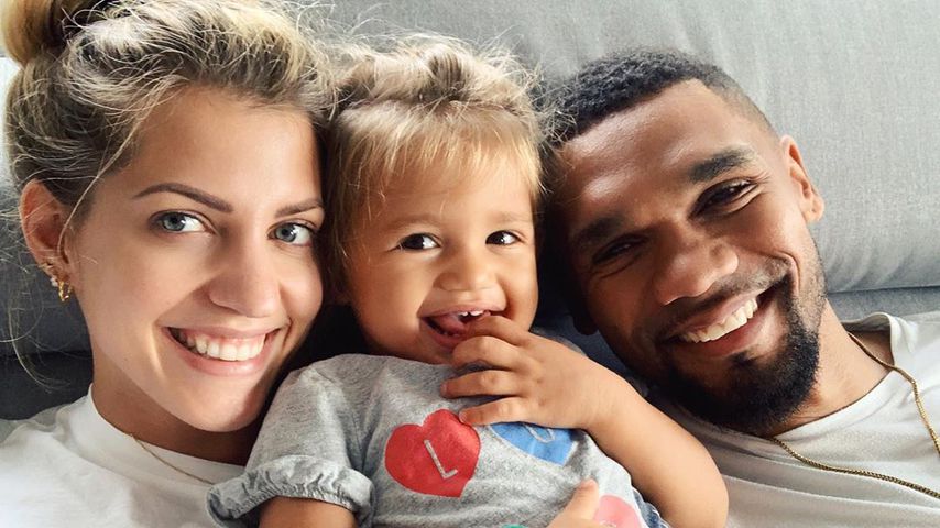 Sarah, Mia Rose und Dominic Harrison 2019