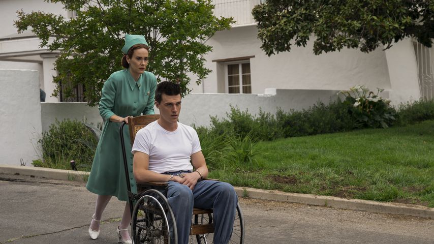 Sarah Paulson und Finn Wittrock in "Ratched"
