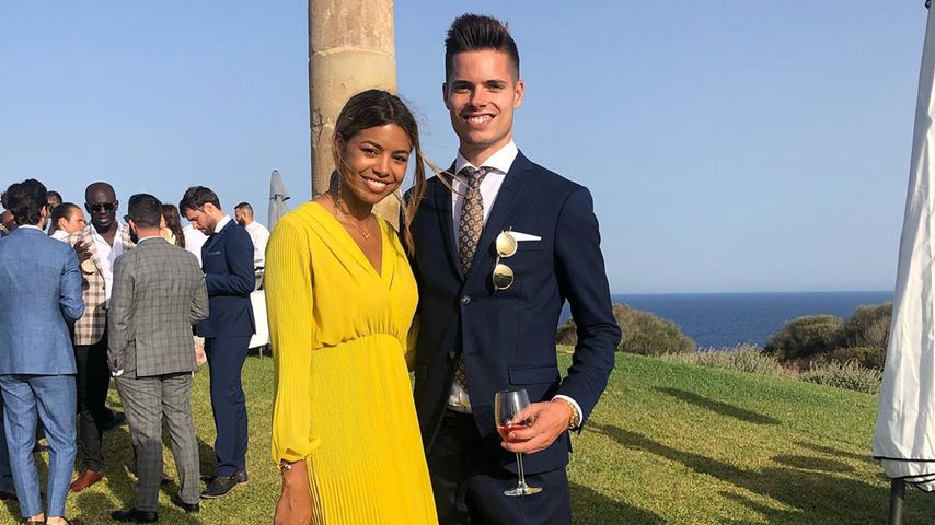 Sarah Richmond und Julian Weigl im Juni 2019