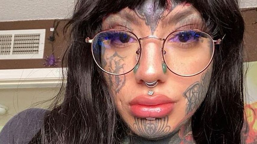 Tattoo-Model Sarah Sabbath im April 2021