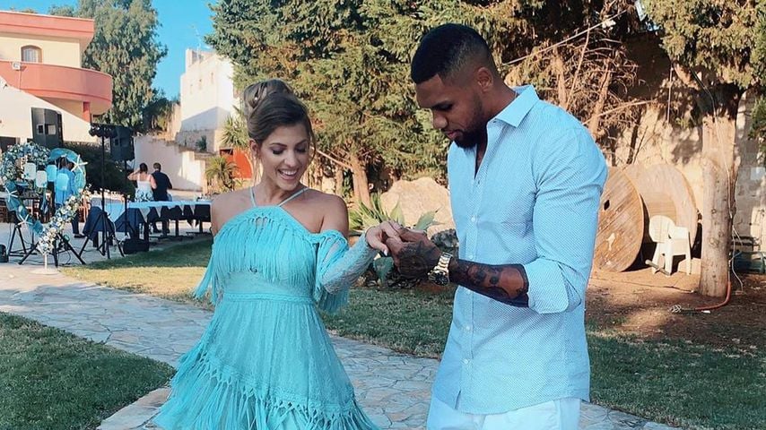 Sarah und Dominic Harrison im Juli 2019 in Italien