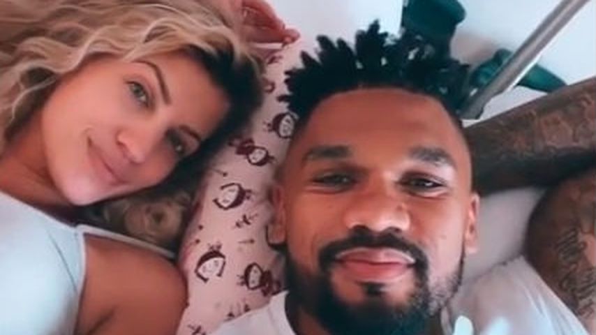 Sarah und Dominic Harrison im Krankenhaus