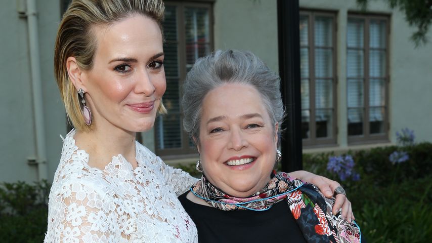 Sarah Paulson und Kathy Bates bei einem "American Horror Story"-Screening