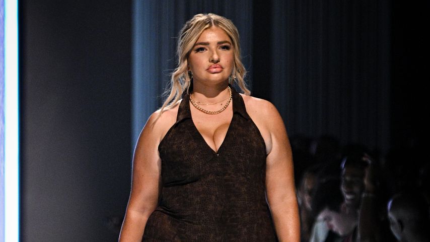 Sarina Nowak bei der Londoner Fashion Week, Februar 2022