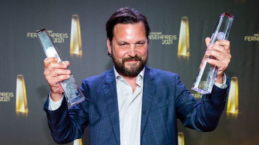 Sascha Alexander Geršak beim Deutschen Fernsehpreis 2021