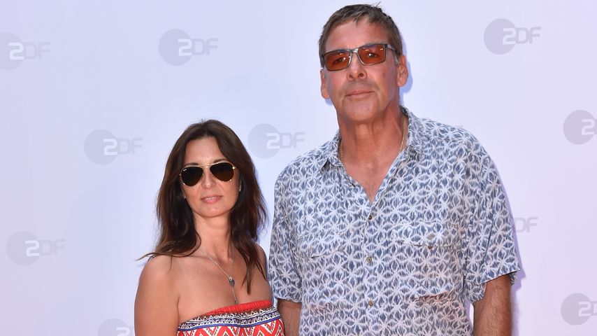 Sascha Hehn und seine Partnerin Gloria Krass im Juni 2015