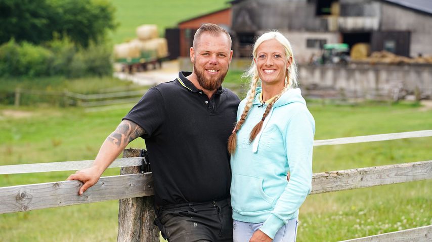 Sascha und Denise bei "Bauer sucht Frau" 2020