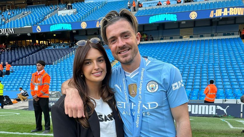 Sasha Attwood und Jack Grealish, Juni 2024