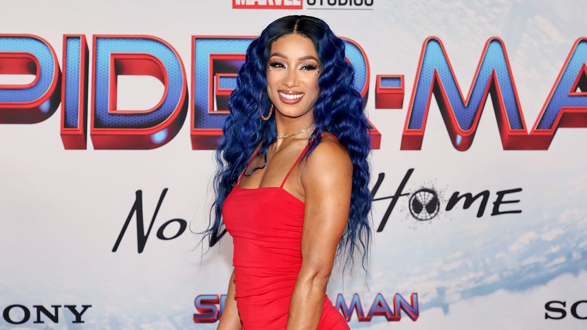 Sasha Banks bei der Premiere von "Spider-Man: No Way Home"