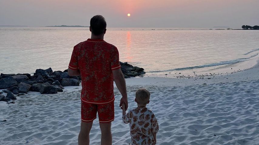 Sasha mit seinem Sohn Otto