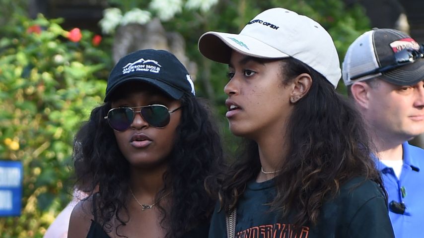 Sasha und Malia Obama in Indonesien, 2017