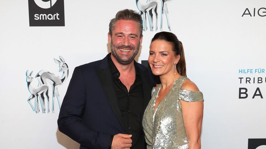 Sasha und seine Frau Julia Roentgen im November 2019