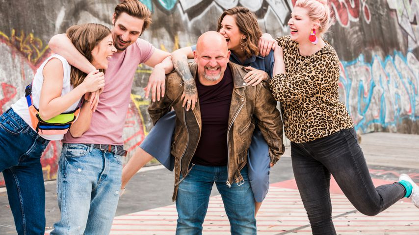 Saskia Beecks, Sandy Fähse, Lutz Schweigel, Liza Waschke und Laura Maack