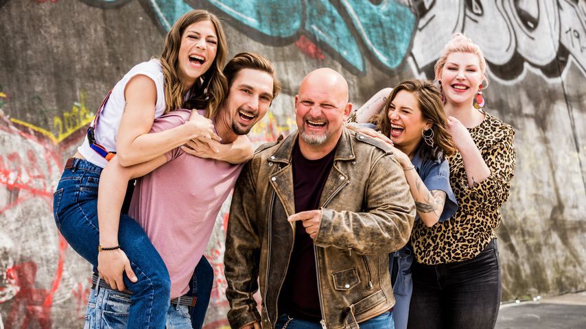 Saskia Beecks, Sandy Fähse, Lutz Schweigel, Liza Waschke und Laura Maack, "Berlin - Tag & Nacht"-Sta