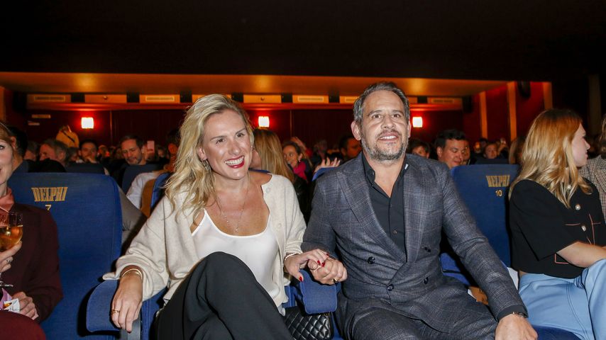 Saskia de Tschaschell und Moritz Bleibtreu im November 2021 in Berlin