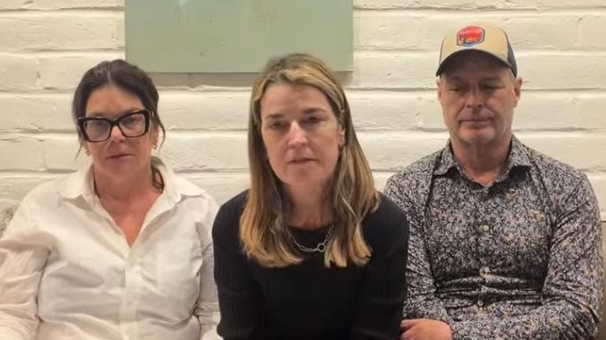 Savannah Guthrie mit ihren Geschwistern, kurz nach der angeblichen Entführung ihrer Mutter, Februar 2026