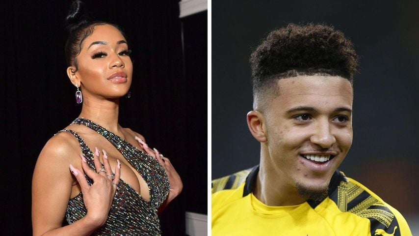 Jadon Sancho: Geheimes Tattoo heizt Gerüchte um Saweetie an