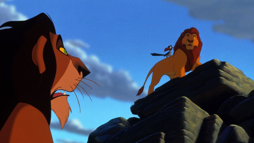 Scar und Mufasa aus "Der König der Löwen"