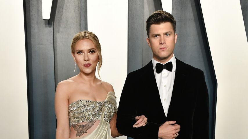 Scarlett Johansson and Colin, 2020