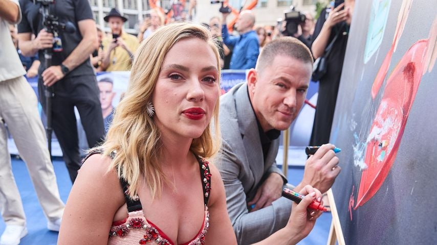Scarlett Johansson und Channing Tatum in Berlin 2024