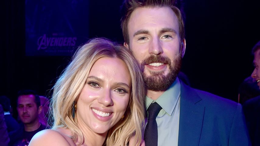 Scarlett Johansson und Chris Evans auf der Premiere von "Avengers: Endgame" im April 2019