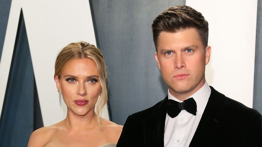 Scarlett Johansson und Colin Jost bei der Vanity Fair Oscar Party 2020