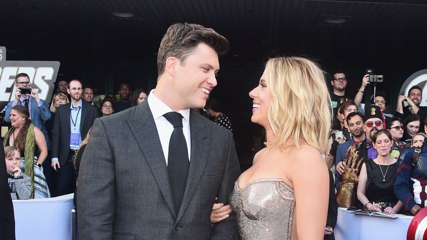 Scarlett Johansson und ihr Verlobter Colin Jost