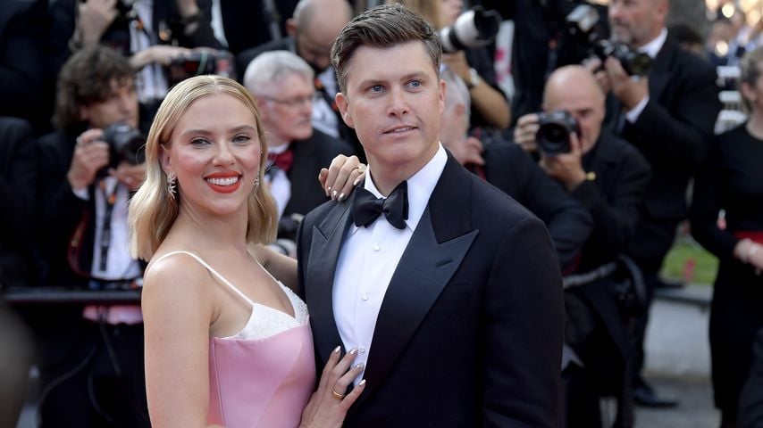 Scarlett Johansson und Colin Jost bei den Filmfestspielen in Cannes im Mai 2023
