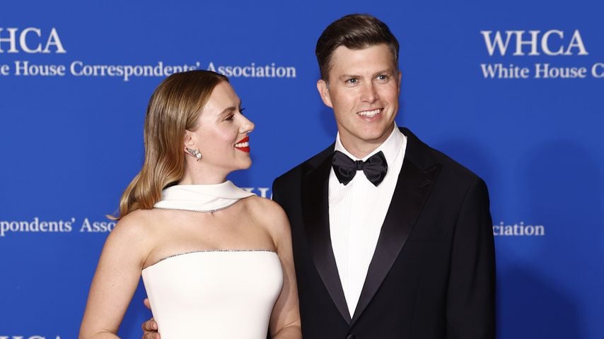 Scarlett Johansson und Colin Jost beim Correspondents' Dinner des Weißen Hauses 2024